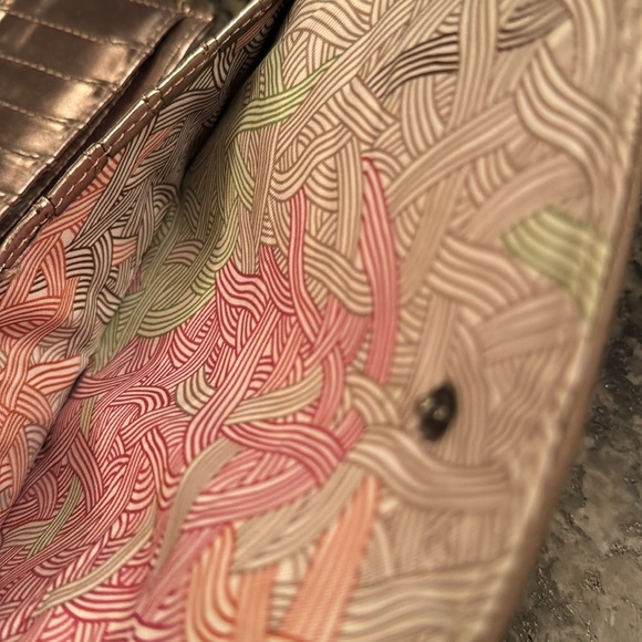 The Sak trifold glitter leather wallet EUC - Picture 10 of 14